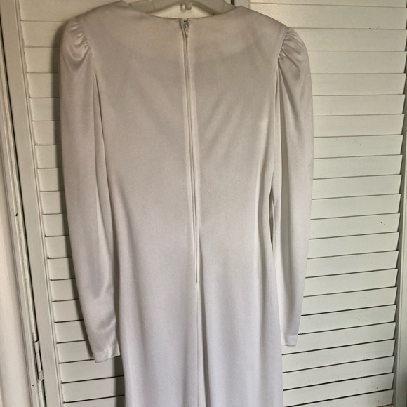 Vintage Formal Polyester Sequined Dress Small - Picture 3 of 6